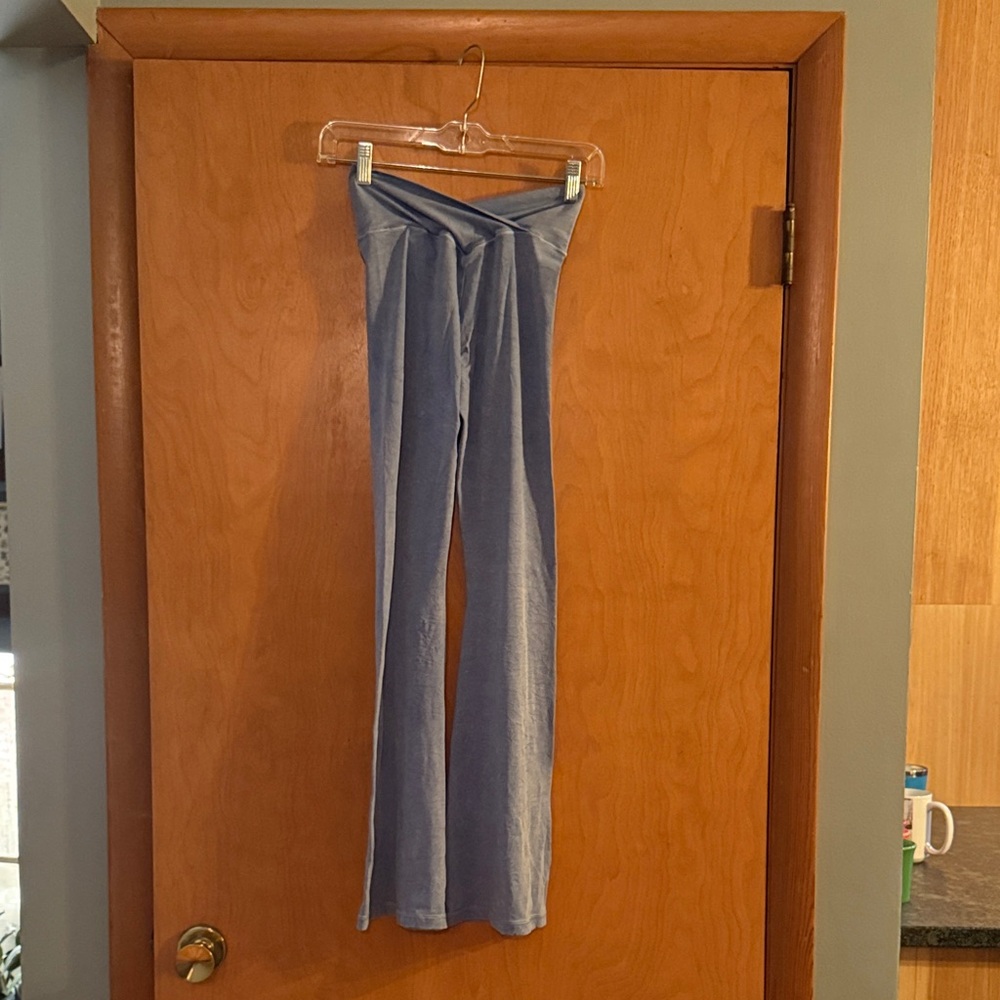 Aerie Blue Flare Pants